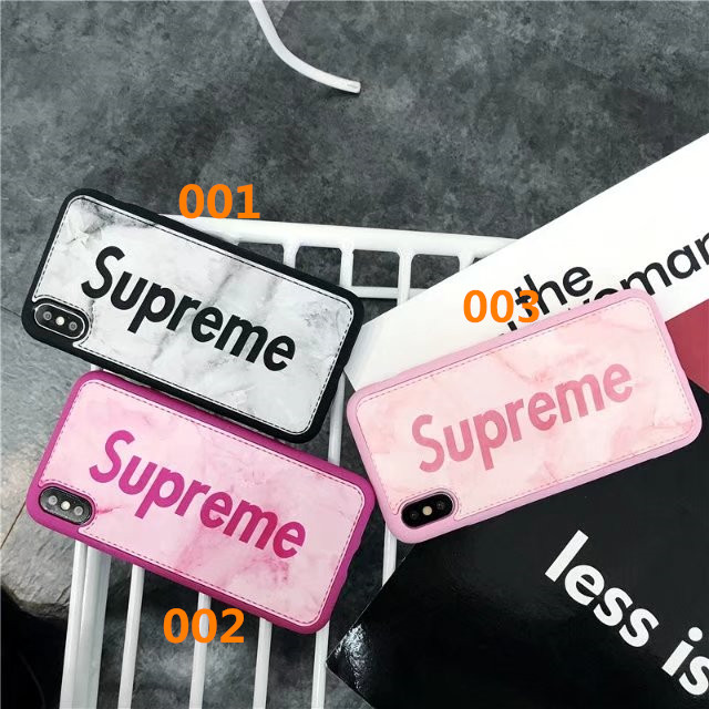 Supreme Iphonexケース ペアルック 女性 可愛い シュプリーム Iphone8plusケース カップル向け 高校生 アイフォン8カバー